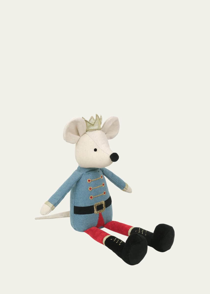 Mon Ami King Mouse Shelf Sitter Doll, Blue