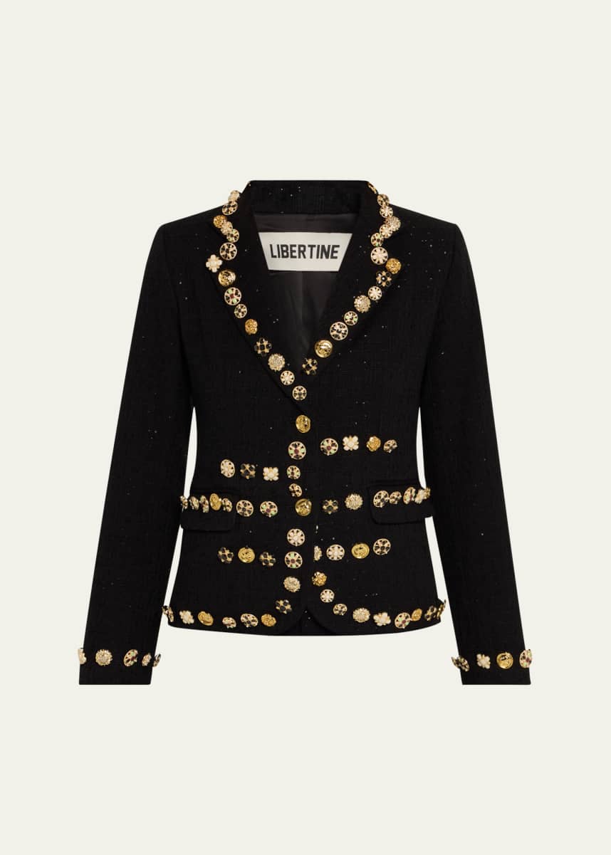 Libertine Button Luxe Short Jacket