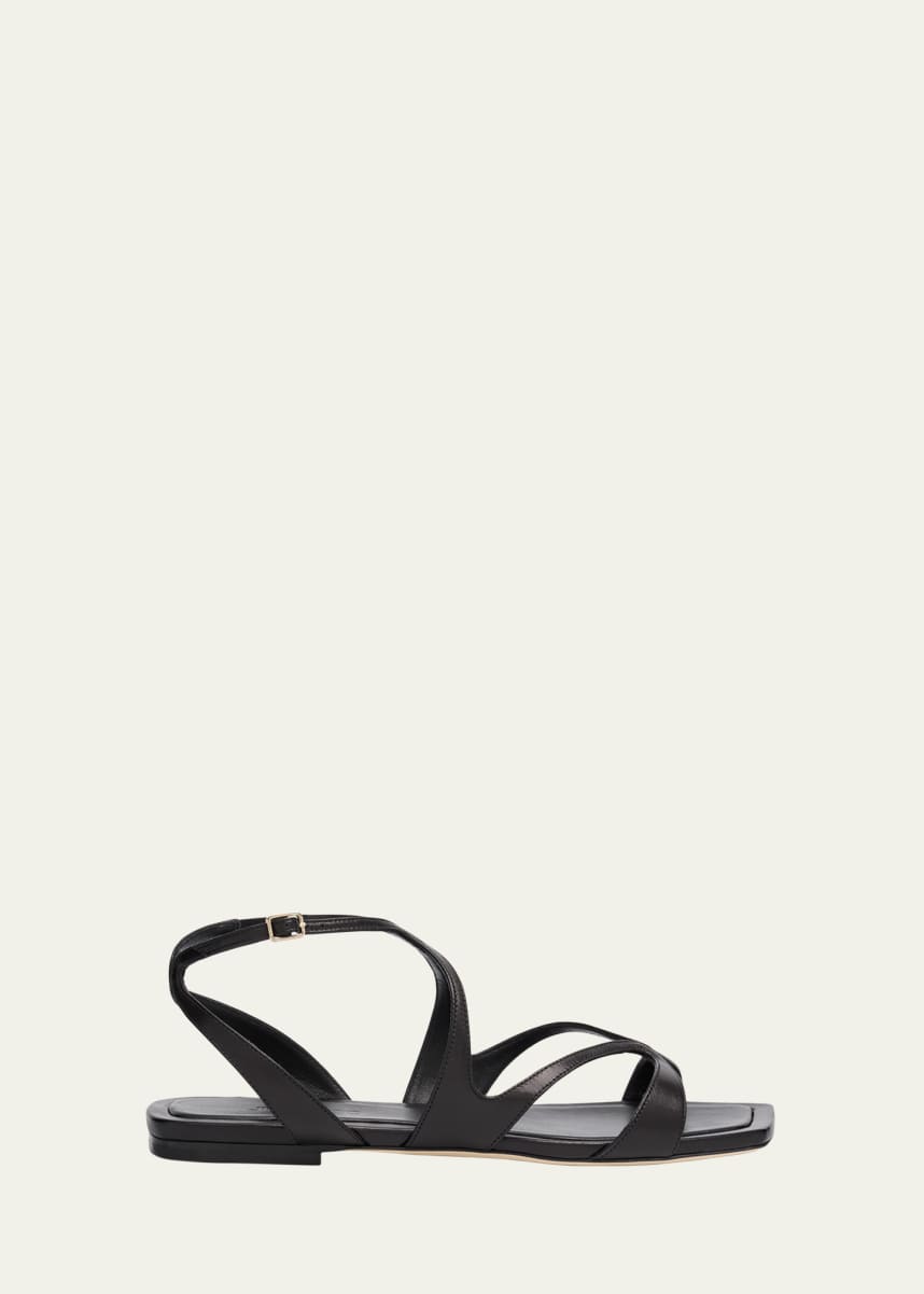 Jimmy Choo Ayla Strappy Leather Sandals