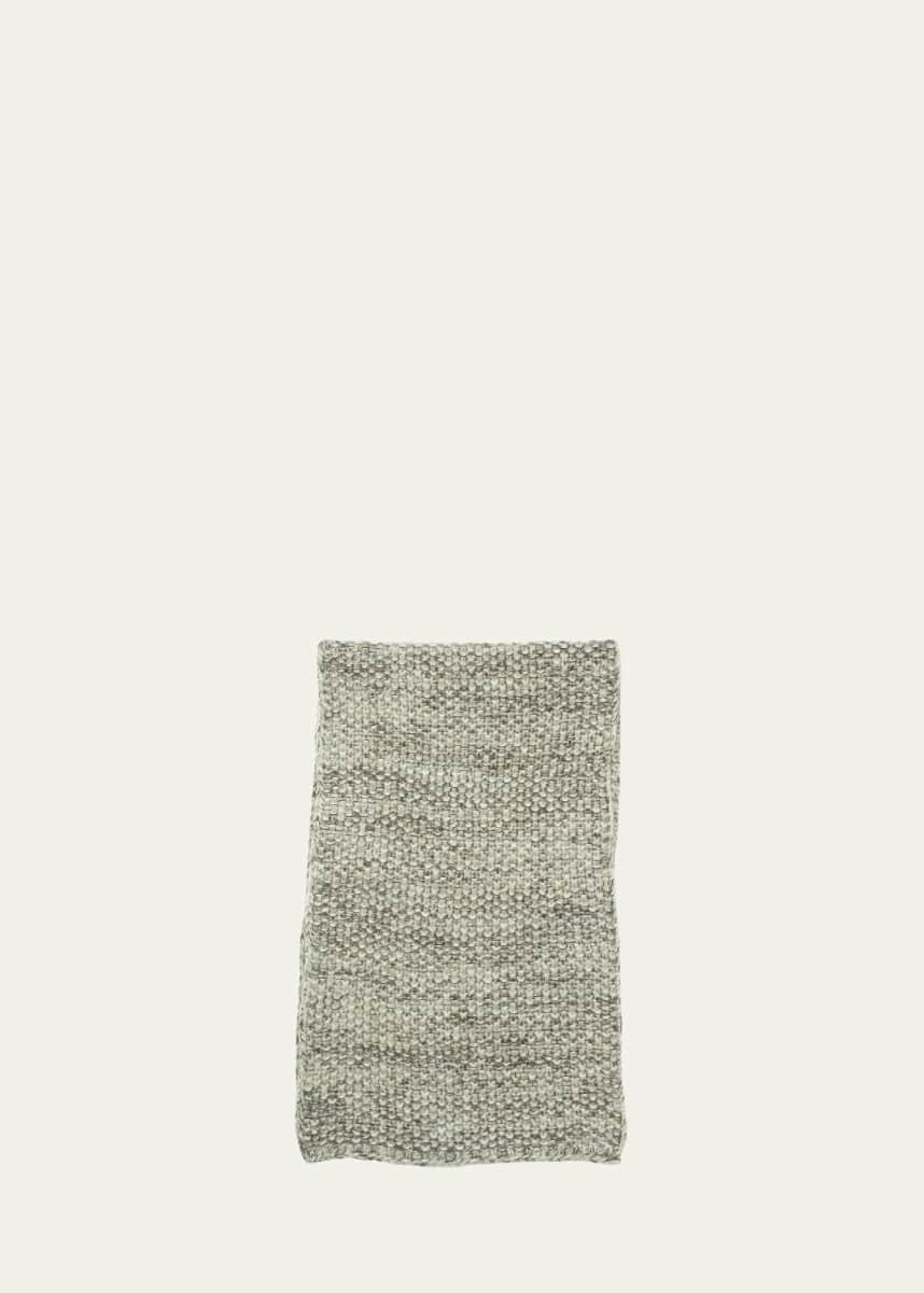 Portolano Metallic Cashmere Knit Scarf, 66" x 10"