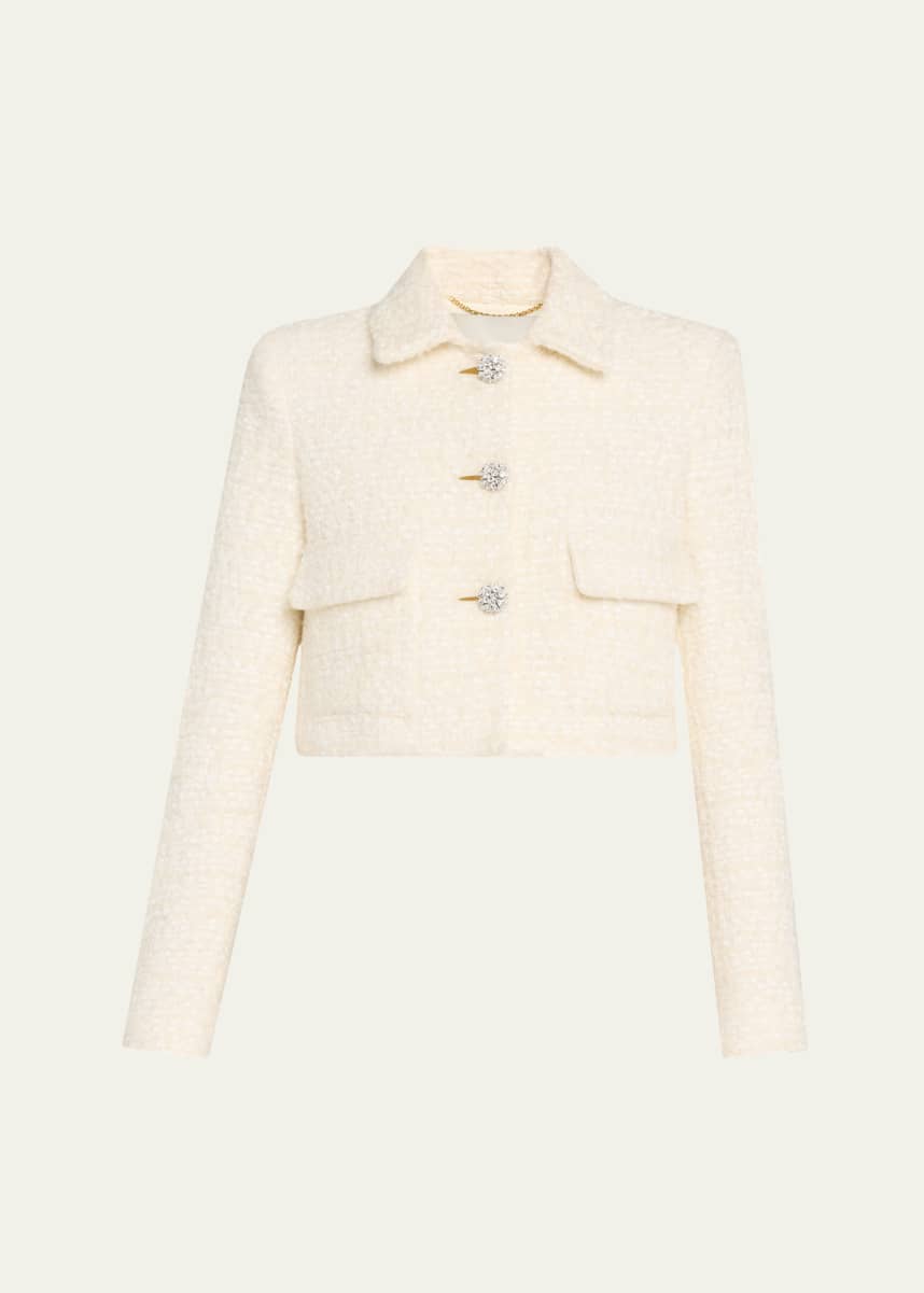 Adam Lippes Boxy Tweed Jacket