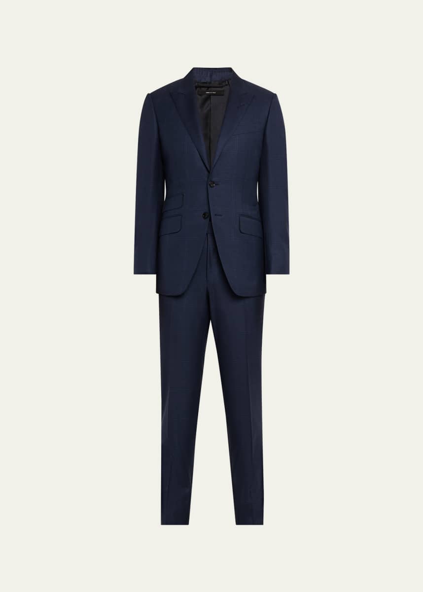 TOM FORD Men's O'Connor Prince of Wales Sport Coat