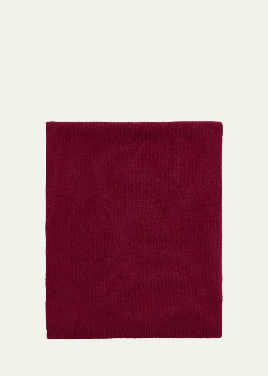 The Elder Statesman Jersey Cashmere Scarf