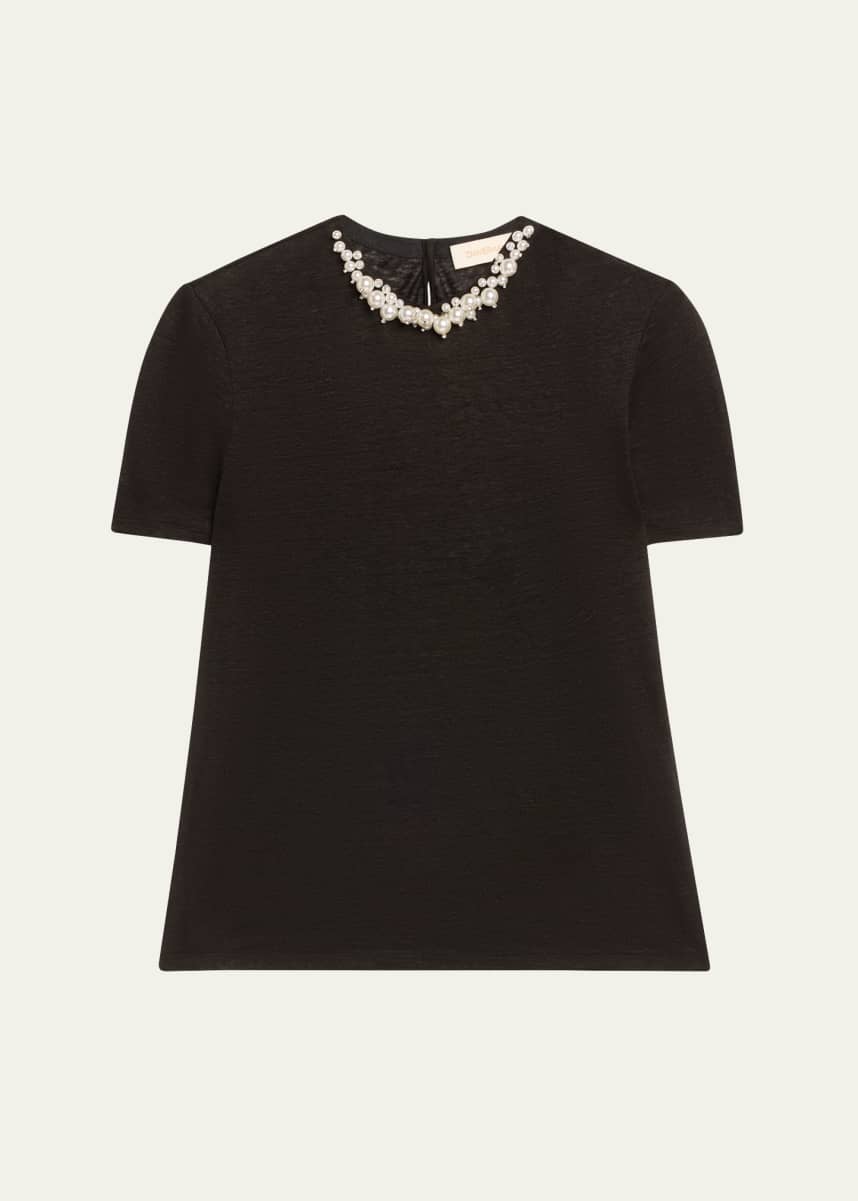 Zimmermann Crush Embellished Tee