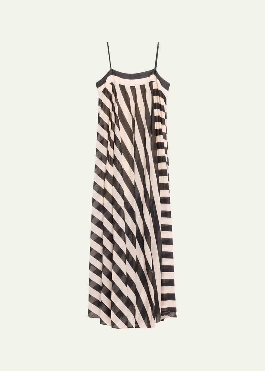 Zimmermann Maxine Striped Maxi Dress