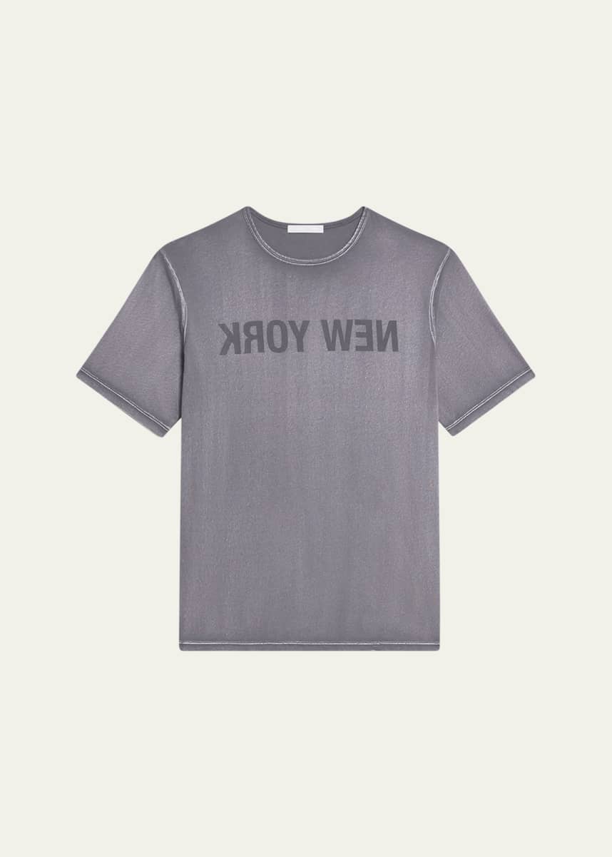 Helmut Lang Men's Thin Jersey New York T-Shirt