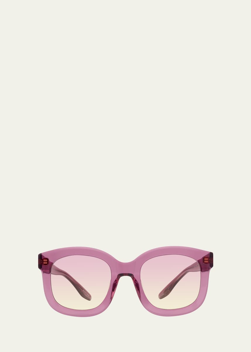 Barton Perreira Quannah Acetate Square Sunglasses