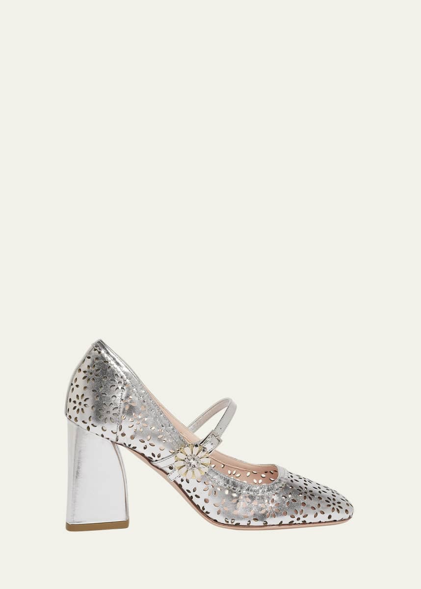 Roger Vivier Tres Vivier Napa Mary Jane Pumps