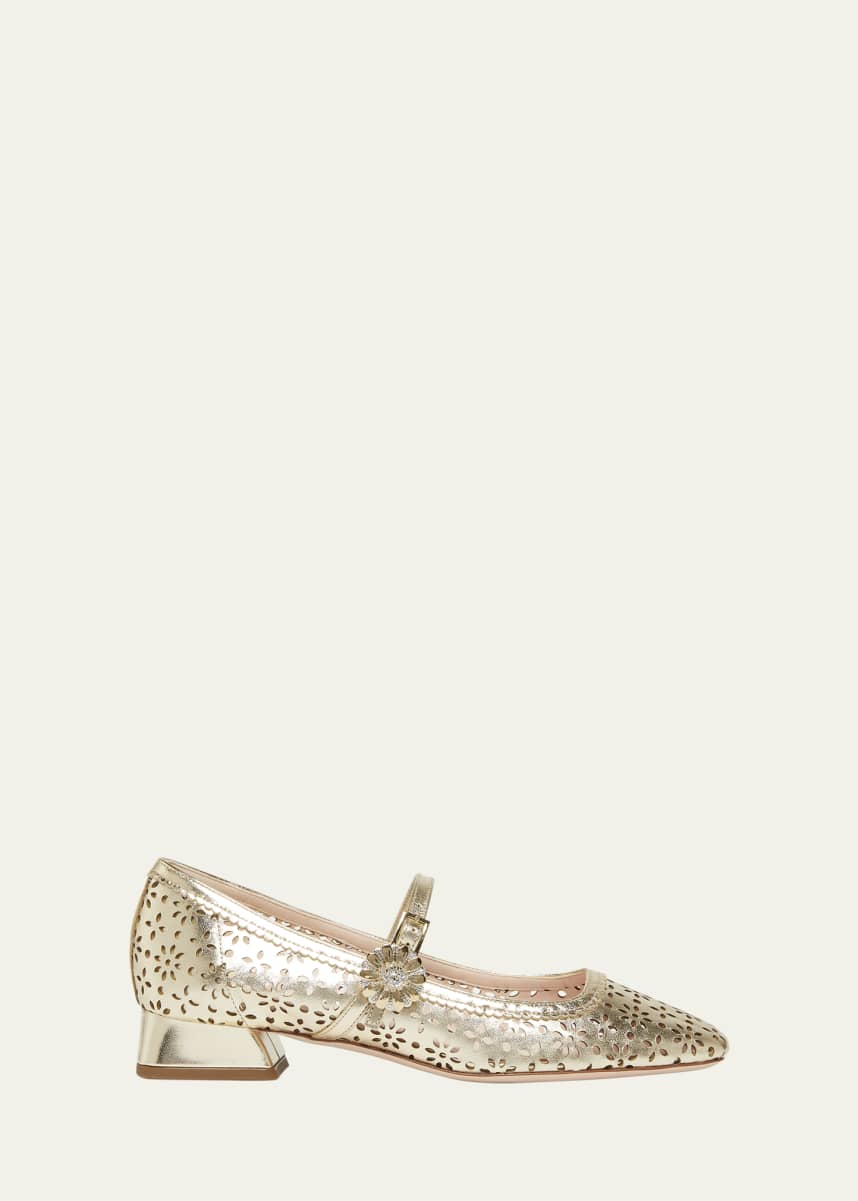 Roger Vivier Tres Vivier Napa Mary Jane Pumps