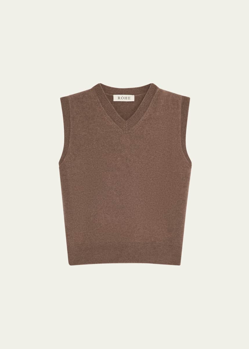 Rohe Men's Wool V-Neck Sweater Vest