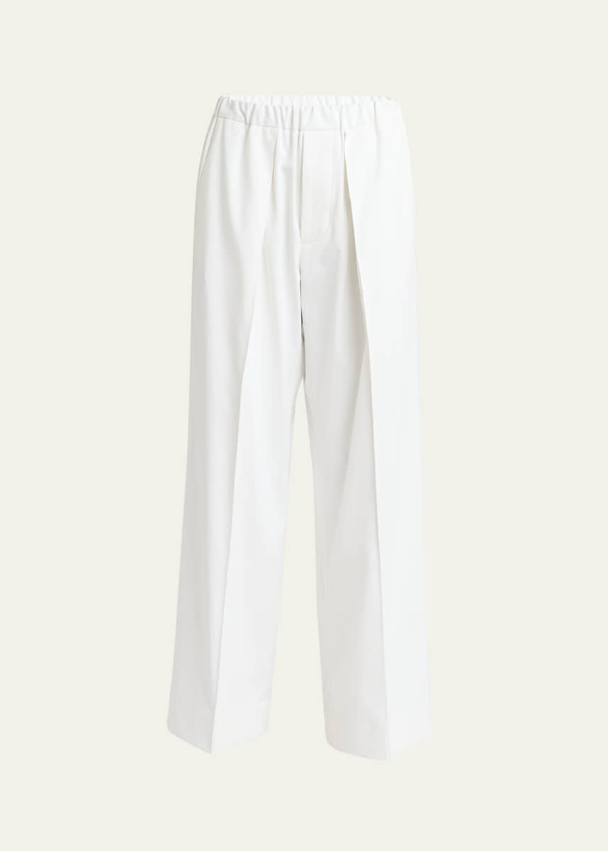 Plan C Long Pleated Trousers