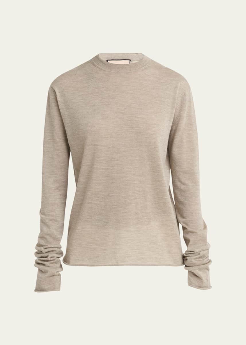 Plan C Crew Neck Cashmere Sweater