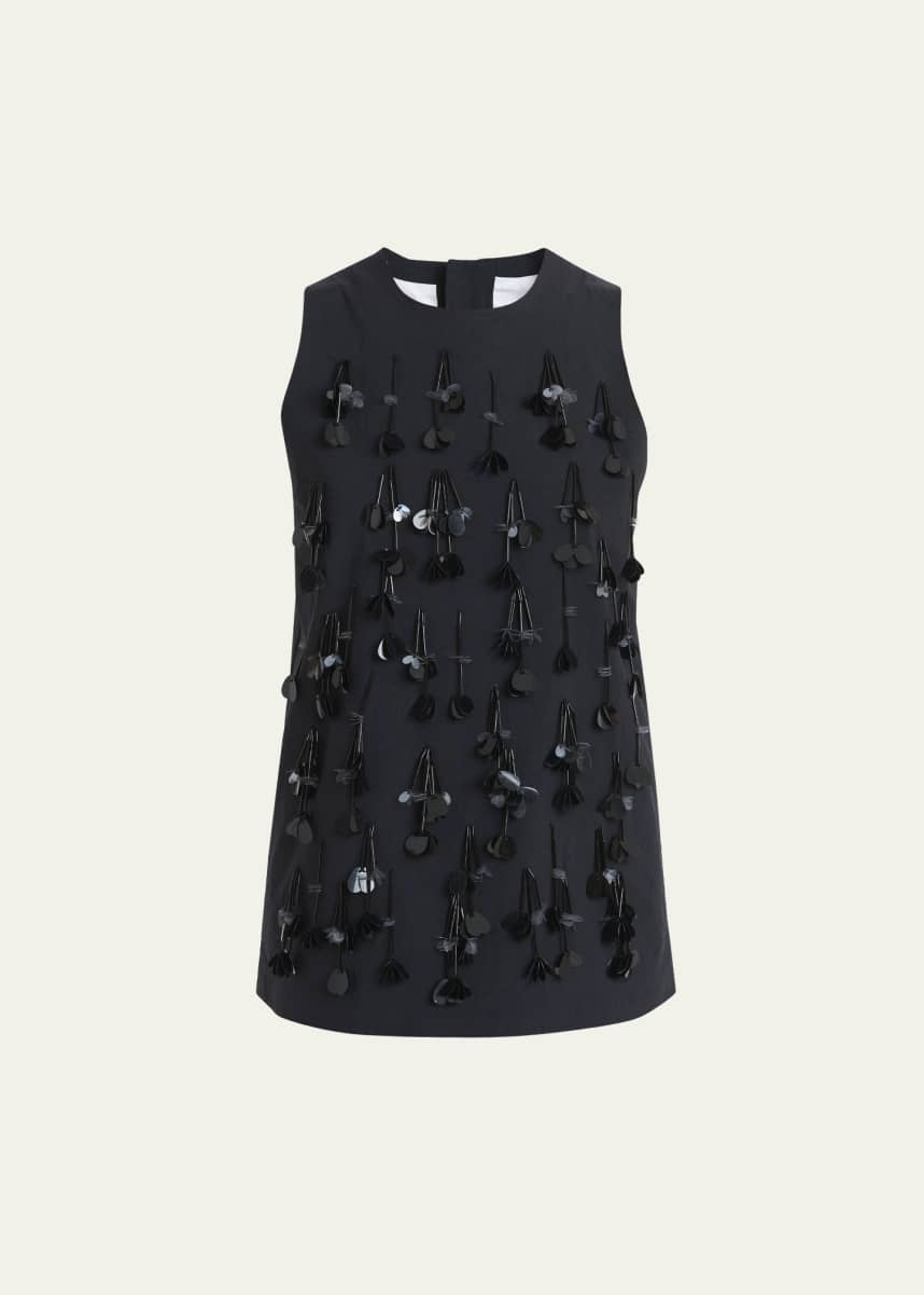 Plan C Sequined Tank Top