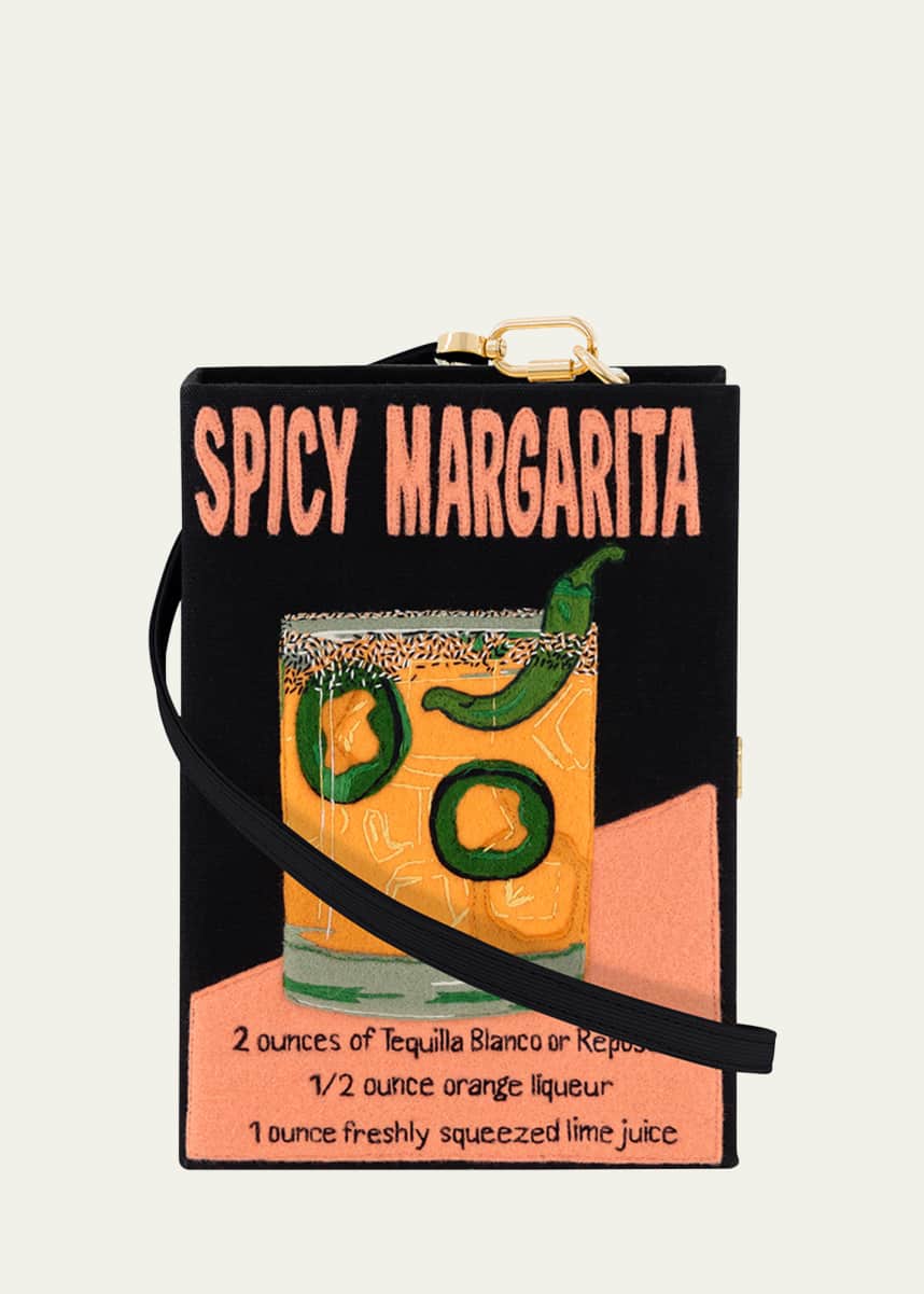 Olympia Le-Tan Spicy Margarita Book Clutch Bag
