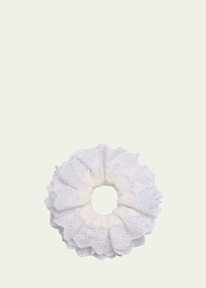Good Squish Baby Blumberg Embroidered Scrunchie