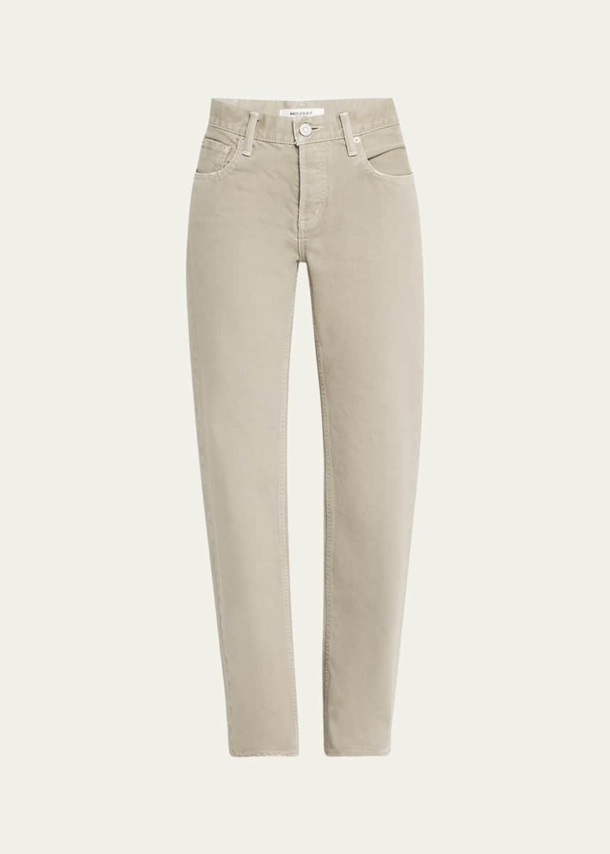 MOUSSY VINTAGE Bayonne Straight Low-Rise Jeans