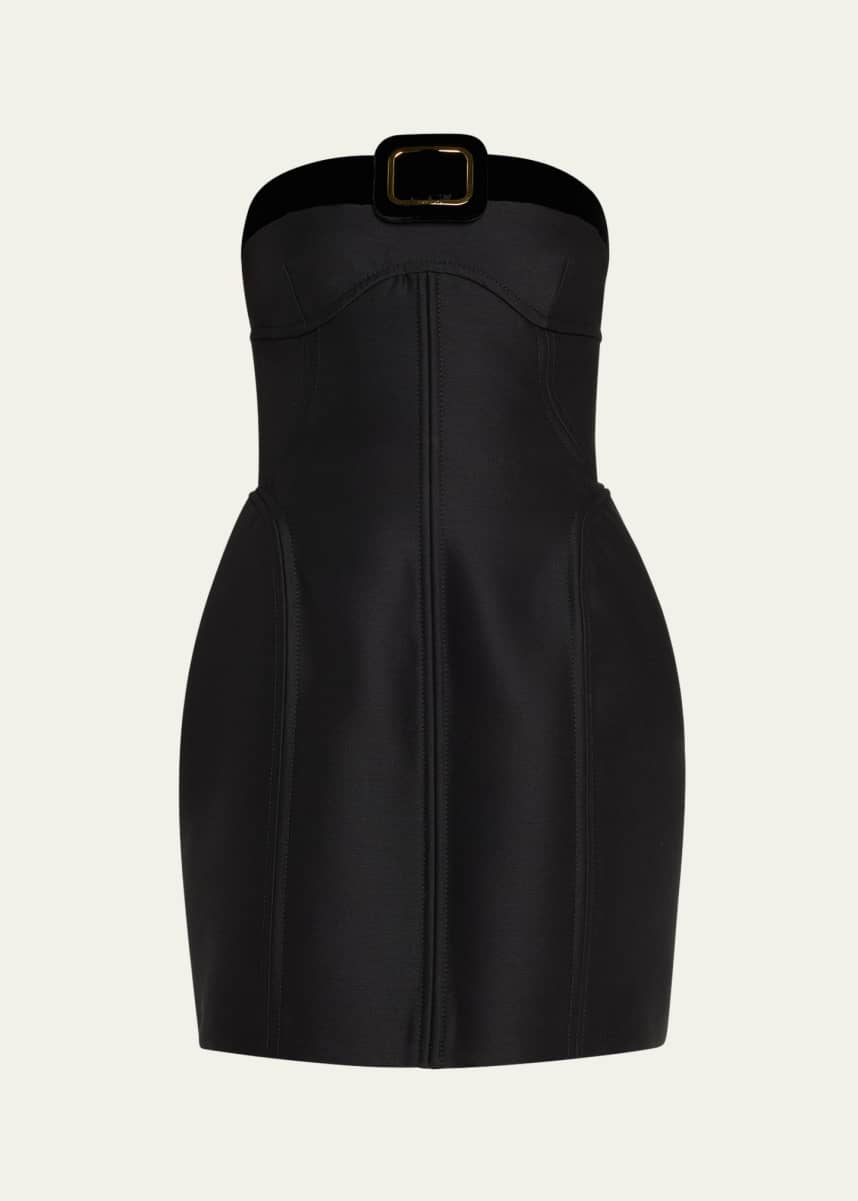 TOM FORD Strapless Sculpted Mini Dress