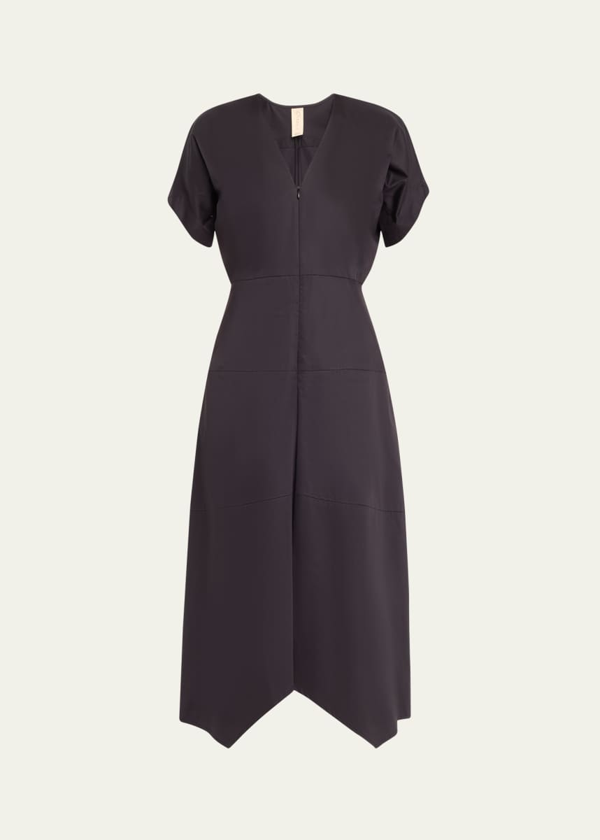Zero + Maria Cornejo Aissa Joi Handkerchief Midi Dress