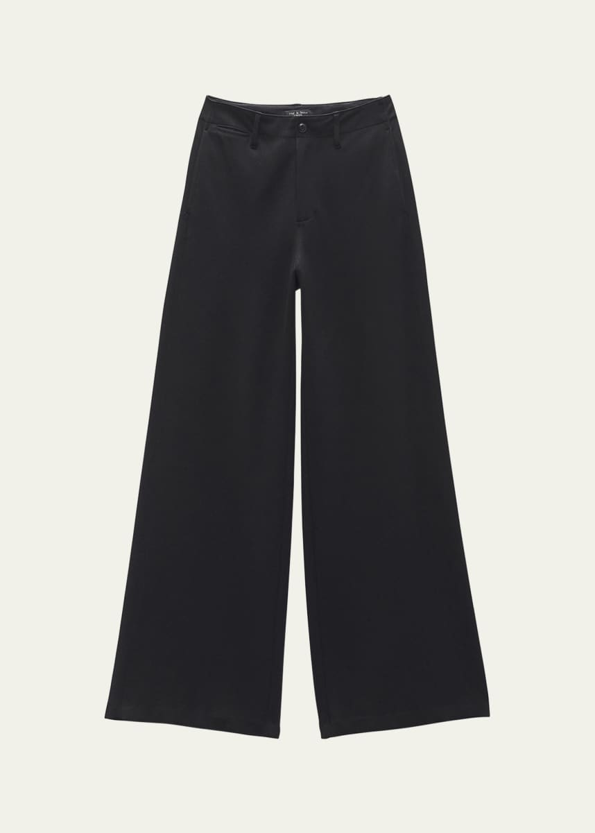 Rag & Bone Sofie Wide-Leg Ponte Pants