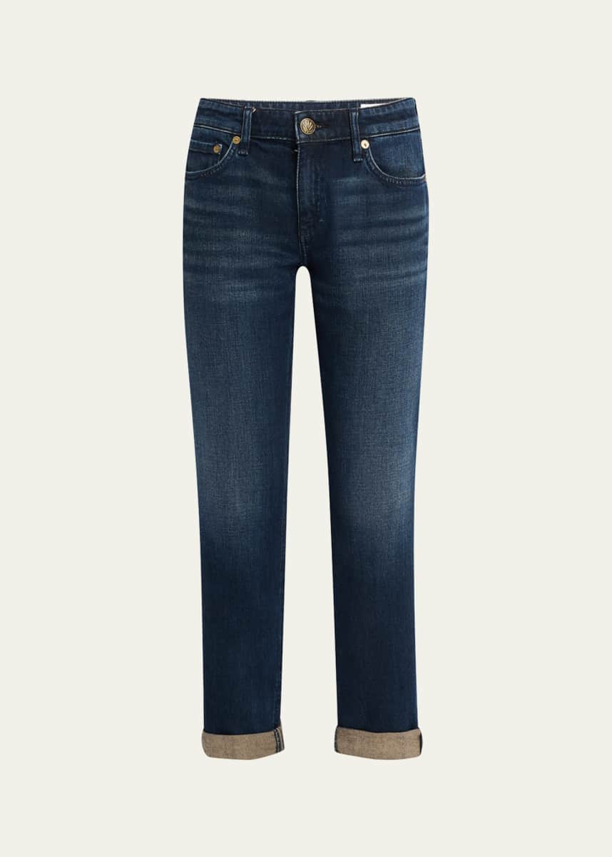 Rag & Bone Dre Low-Rise Slim Boyfriend Jeans