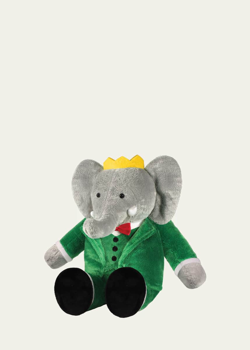 YOTTOY Classic Seated Babar Stuffed Toy