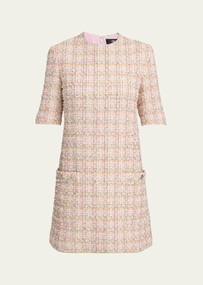 Versace Tweed Mini Dress