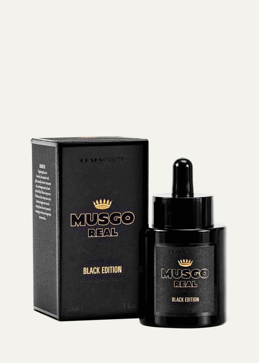 Claus Porto Beard Oil Black Edition, 30 mL