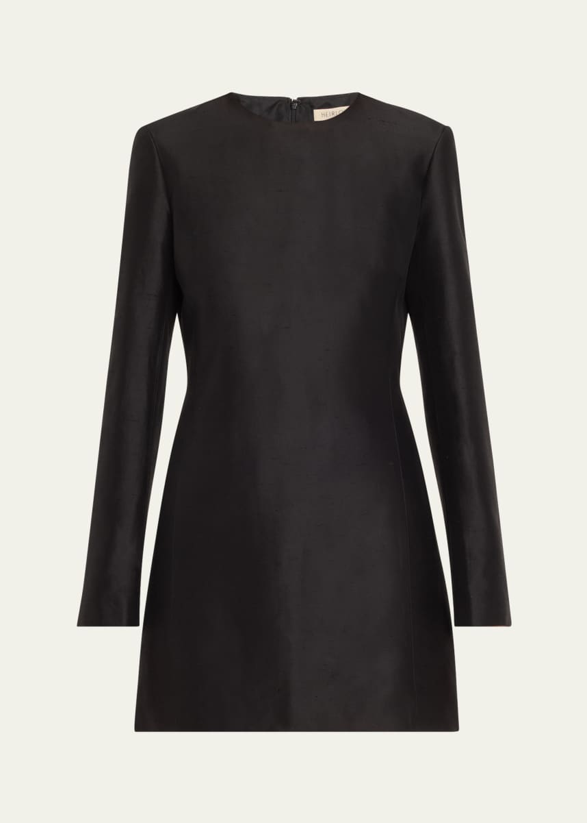 Heirlome Francesca A-Line Silk Mini Dress