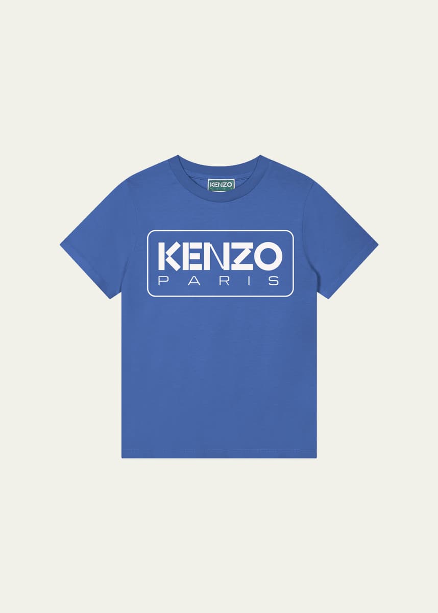 Kenzo Boy's Classic Logo-Print T-Shirt, Size 2-5