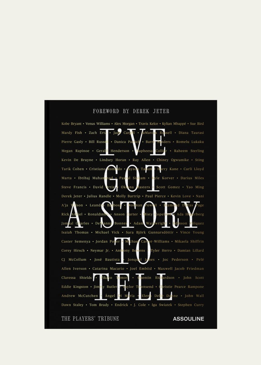 Assouline "The Players Tribune: I've Got a Story to Tell" Book with Foreword by Derek Jeter