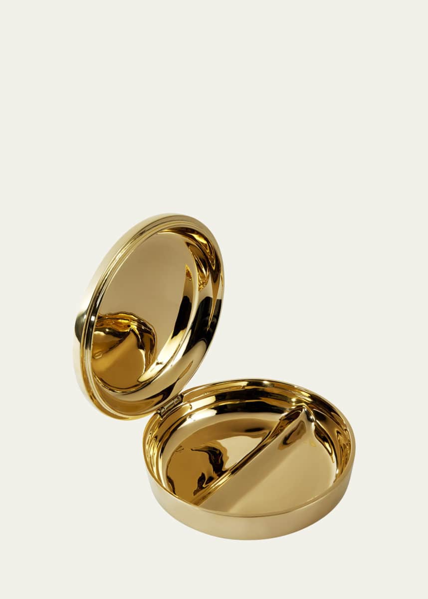 Jonathan Adler Brass Pill Box