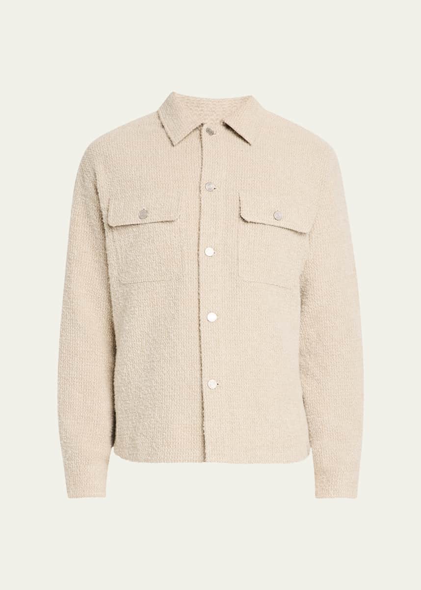 FRAME Men's Tweed Overshirt