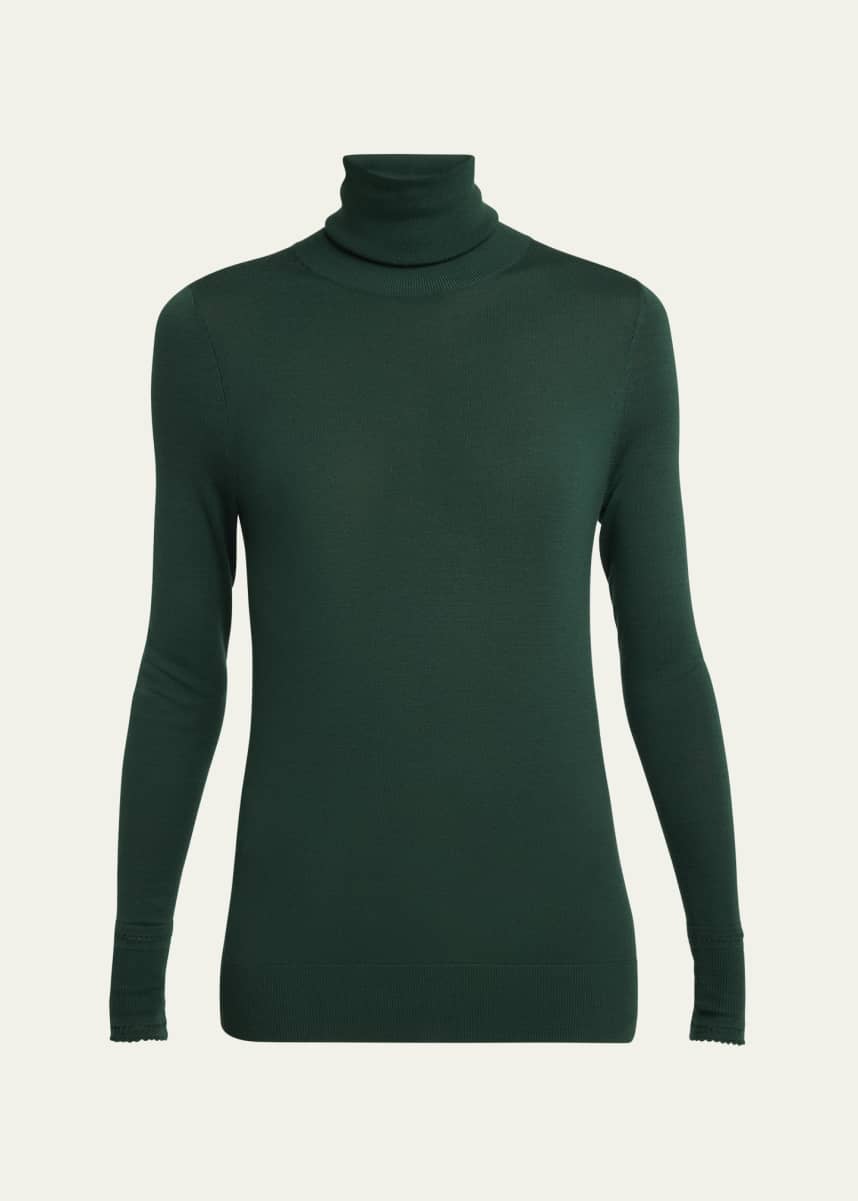 Chloe Turtleneck Wool Sweater