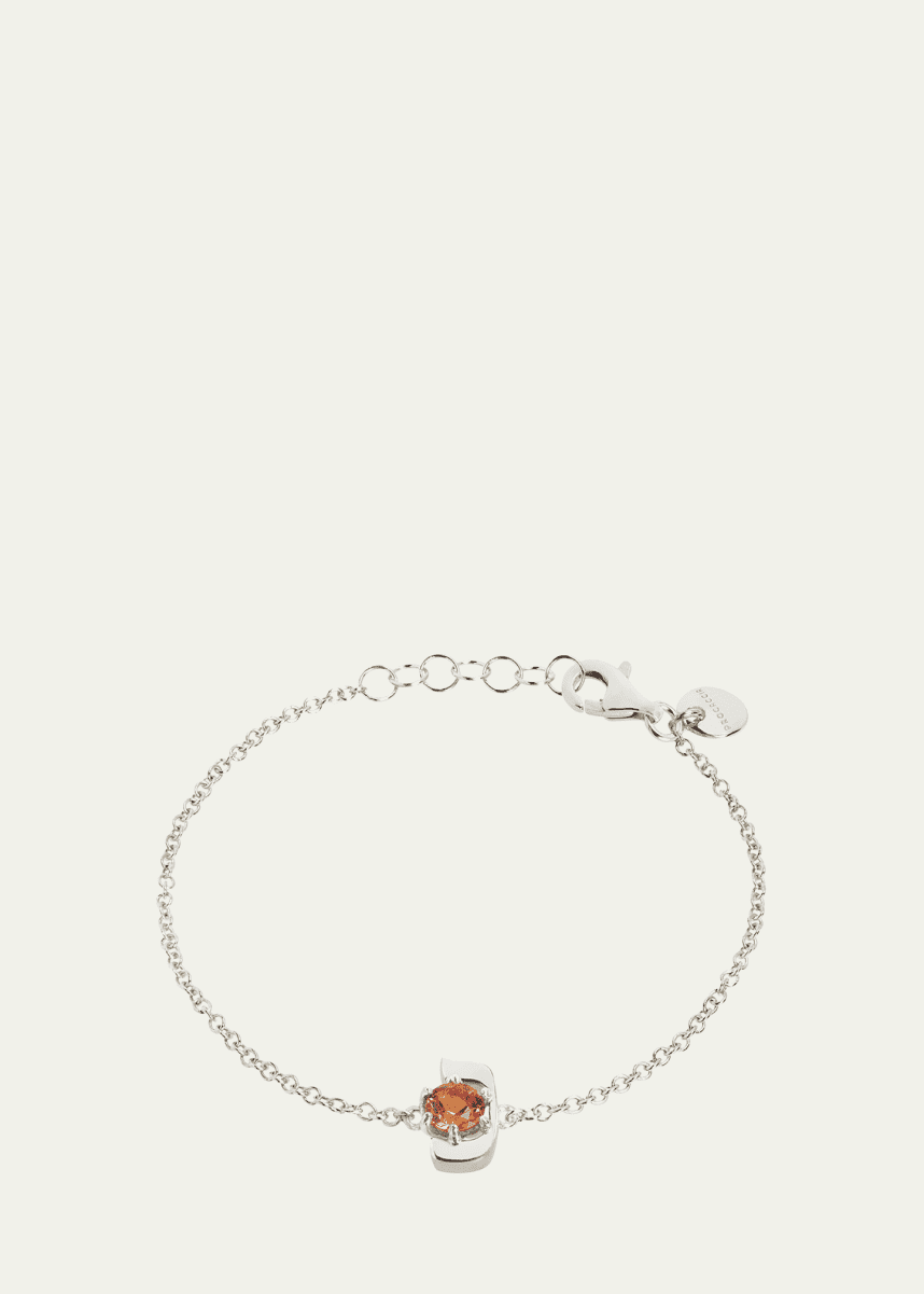 Procaccia Jewelry 18K Gold Hebrew NUN Initial Bracelet