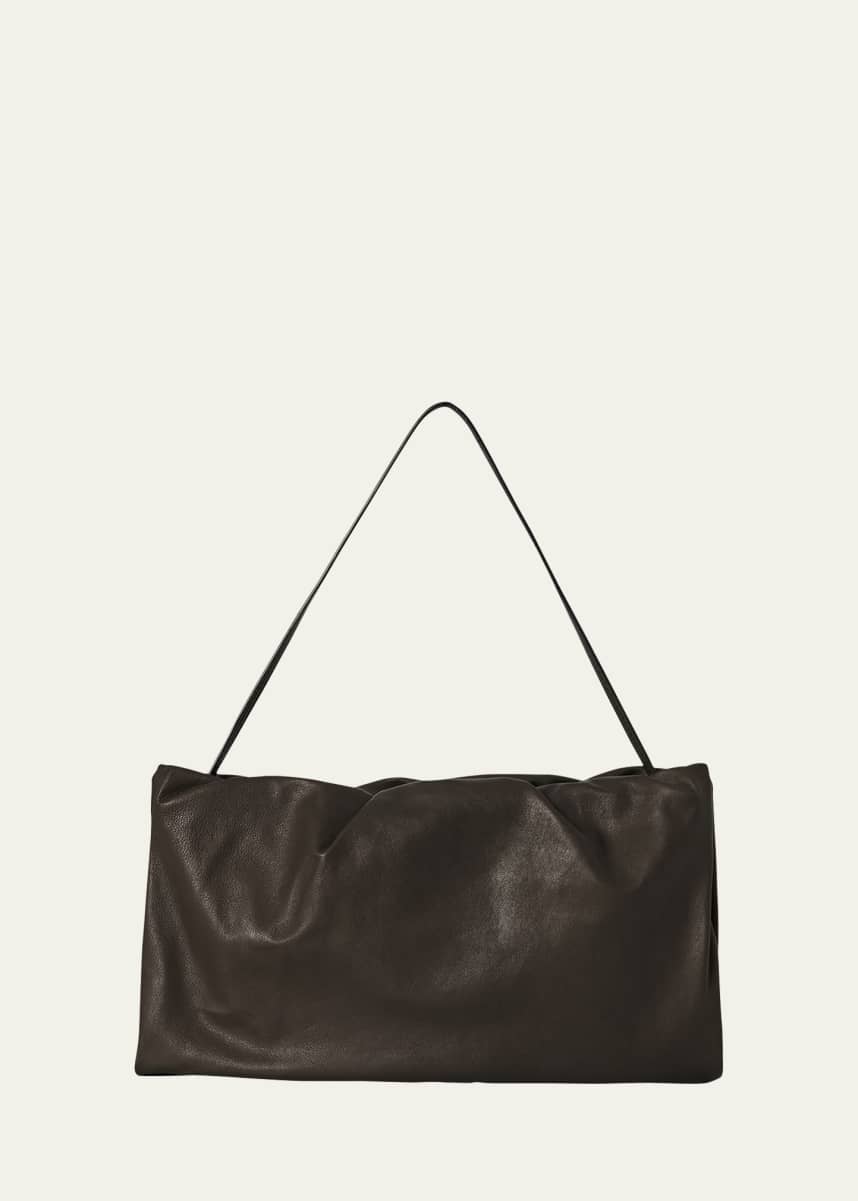THE ROW Bourse XL Shoulder Bag in Napa Leather