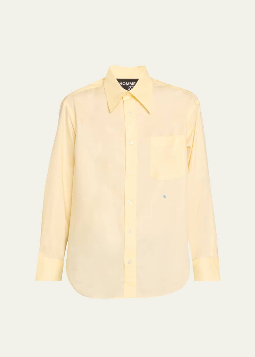 HOMMEGIRLS 70S Pocket Poplin Shirt