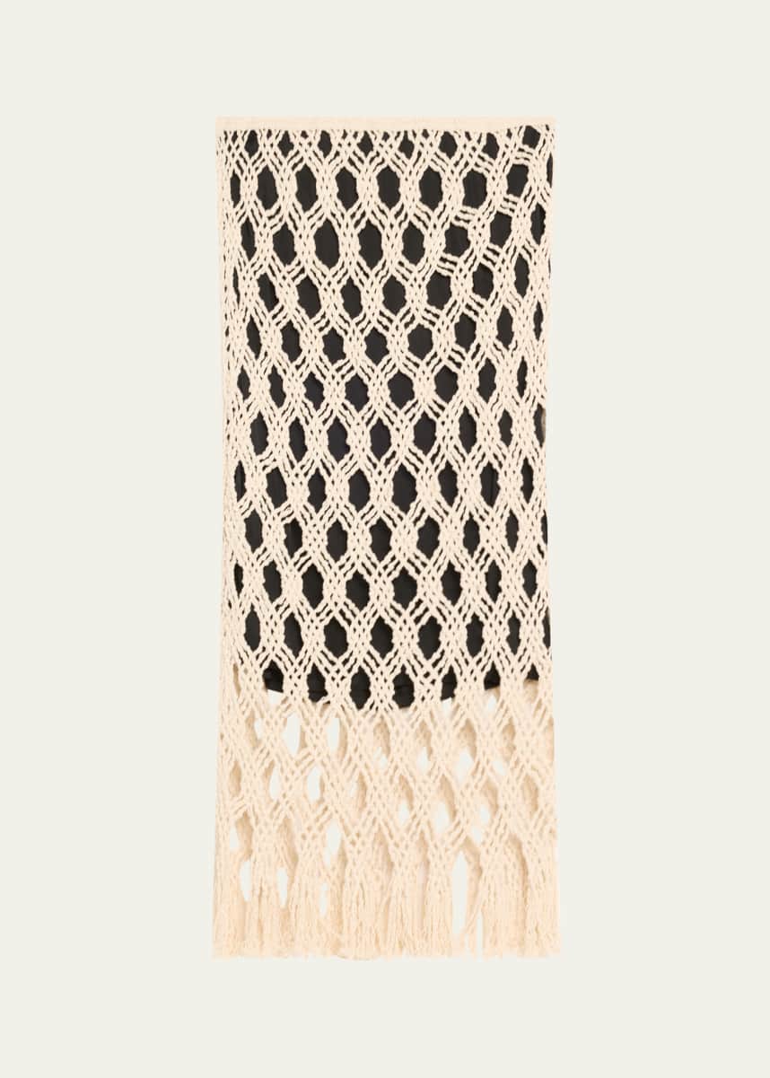 Diotima Sparrow Macrame Midi Skirt
