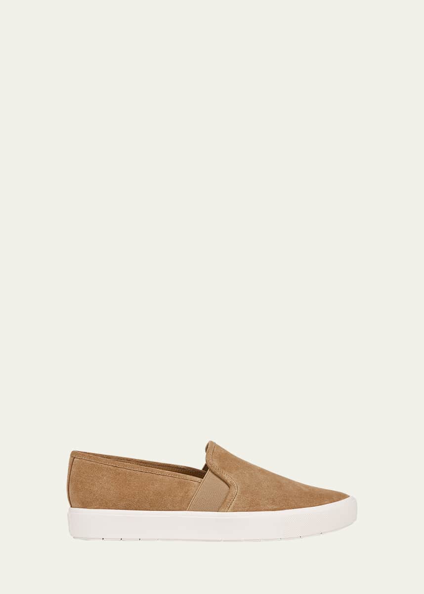 Vince Blair-5 Suede Slip-On Sneakers