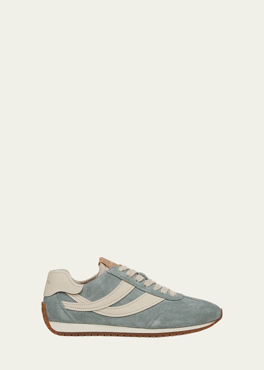 Vince Oasis Bicolor Leather Runner Sneakers