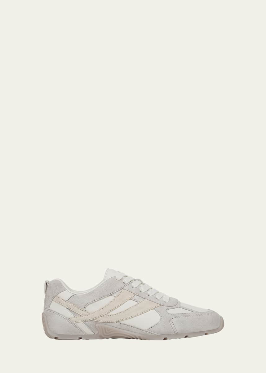 Vince Mojave Suede and Leather Sneakers