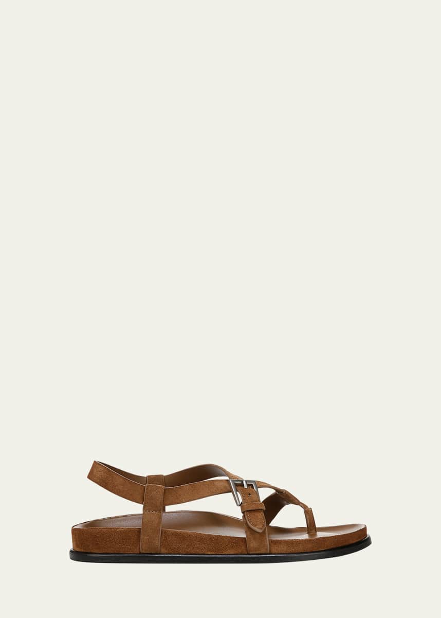 Vince Franca Suede Strappy Sandals