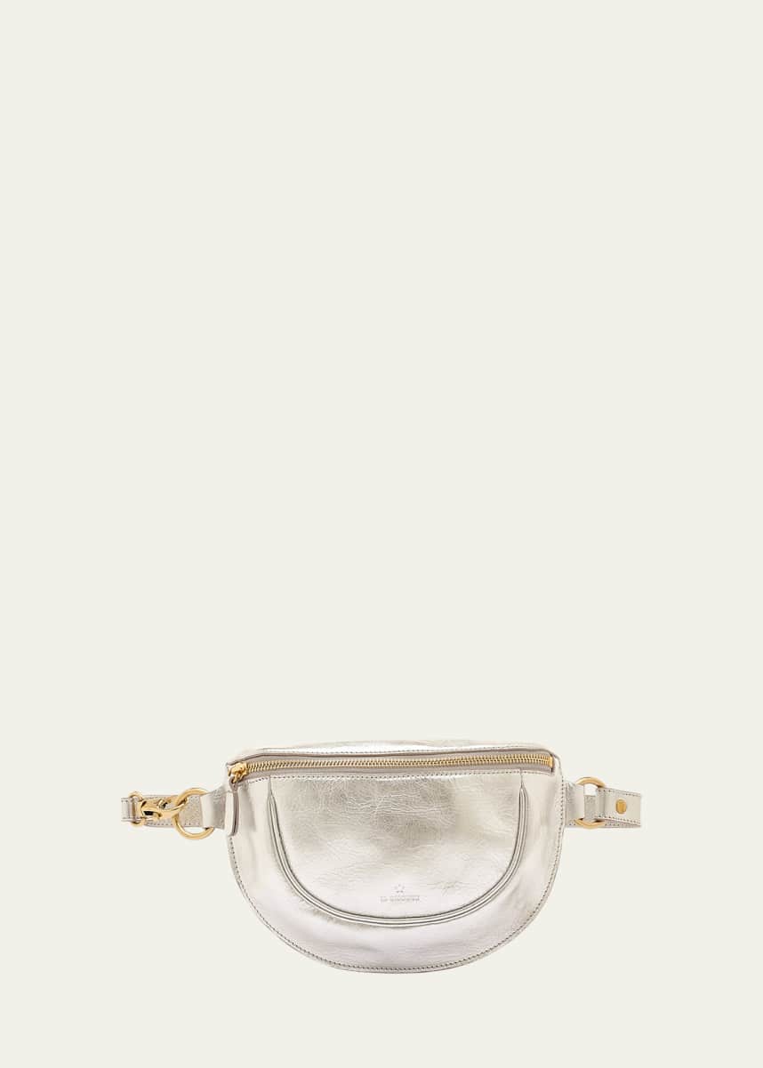 Il Bisonte Oliveta Zip Leather Belt Bag
