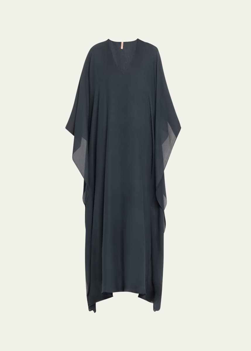 INDRESS Organic Silk Kaftan Dress
