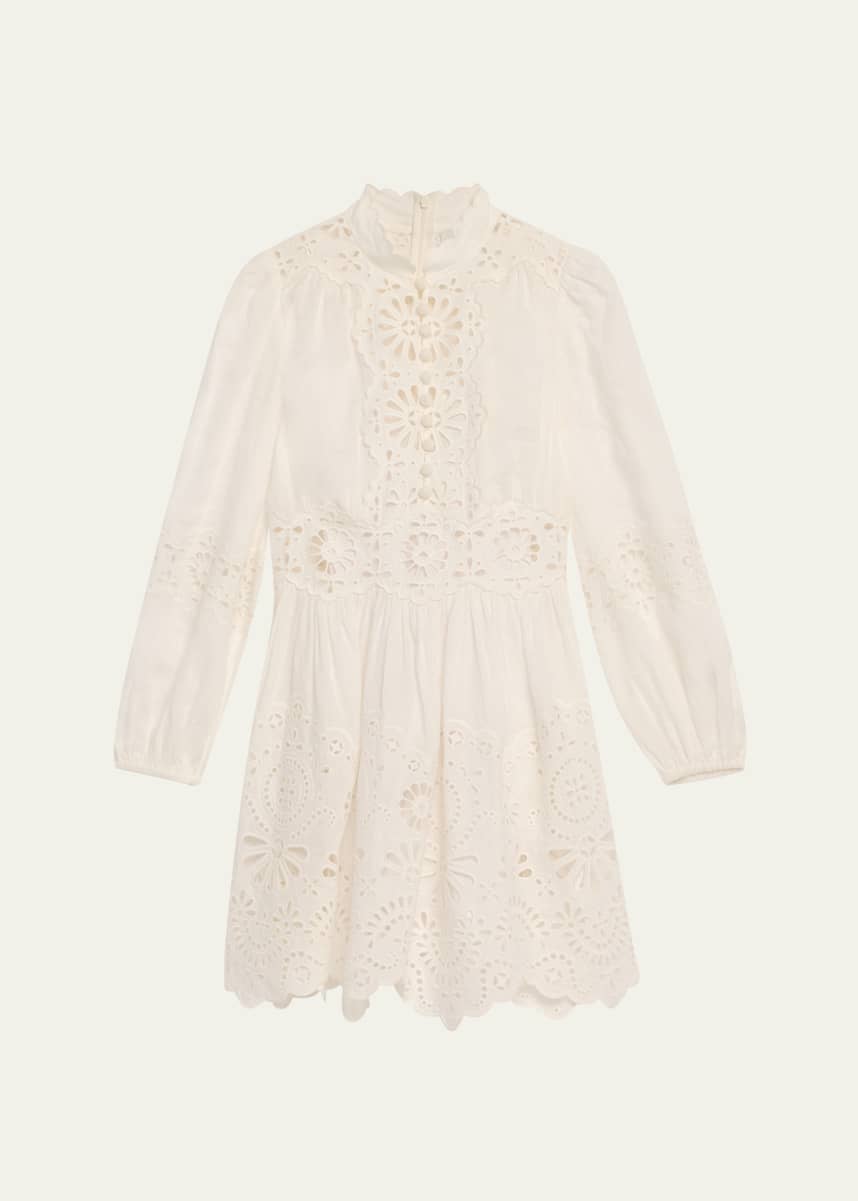 Zimmermann broderie dress 2025