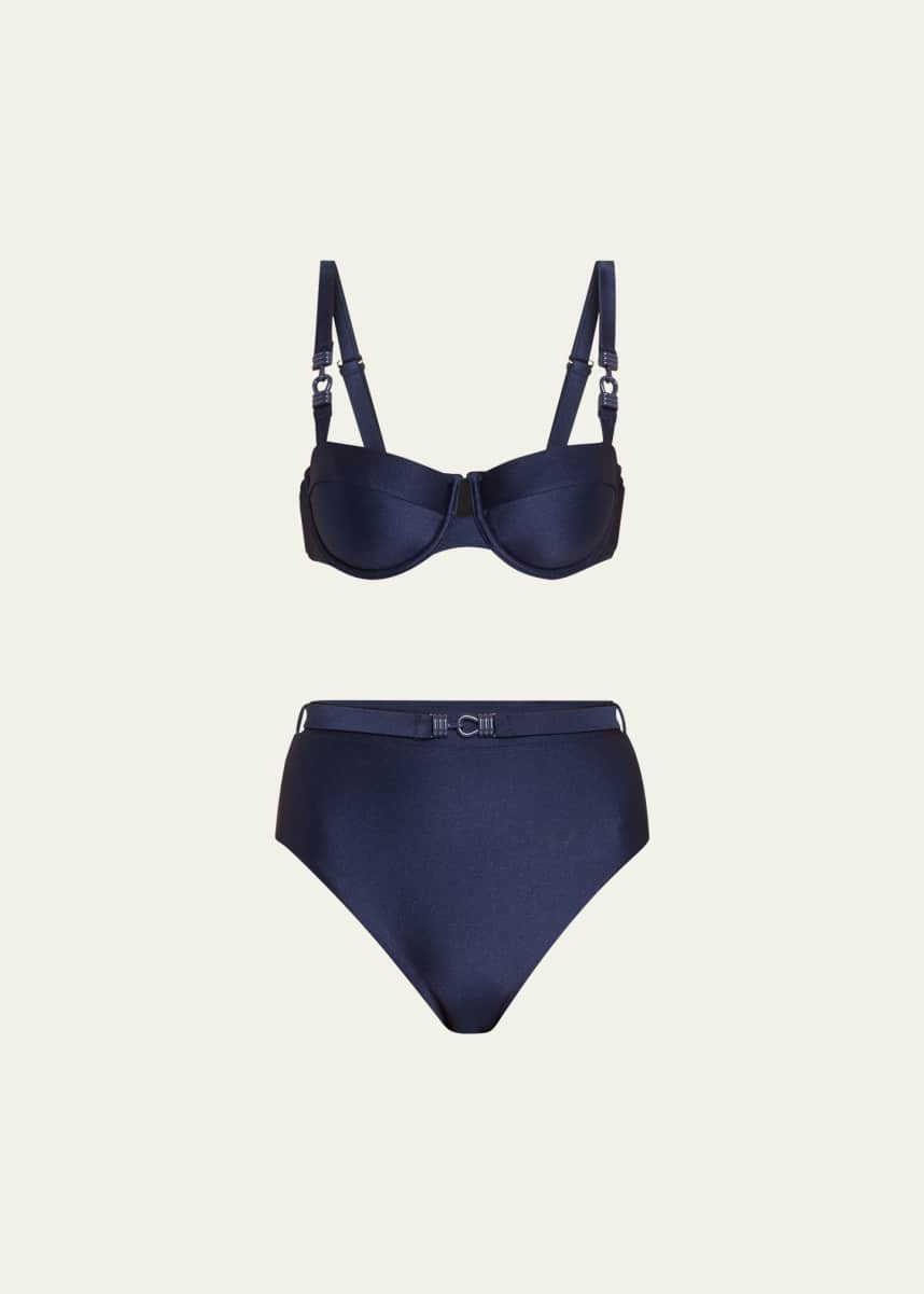 Zimmermann Everley Trim Balconette Two-Piece Swimsuit