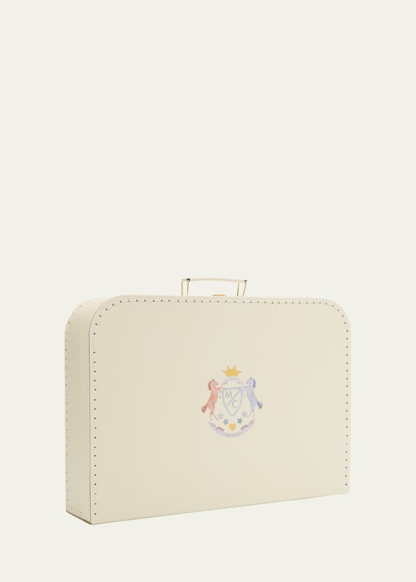 Marie Chantal Crest Collection Breakfast Suitcase Set