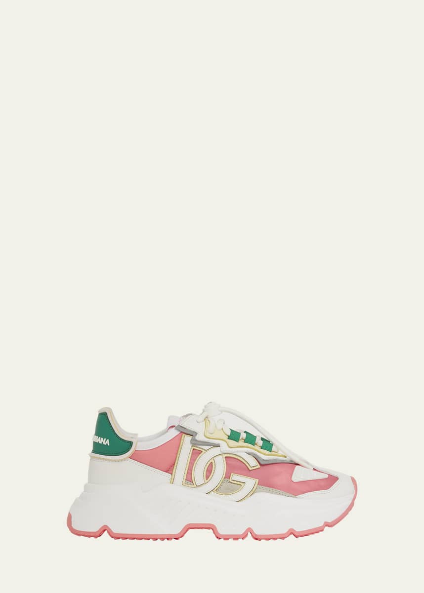 Dolce&Gabbana DG Colorblock Drawstring Runner Sneakers