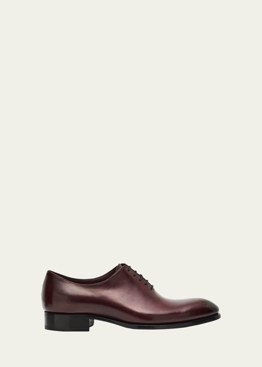 Brioni Men's Milano Leather Oxfords