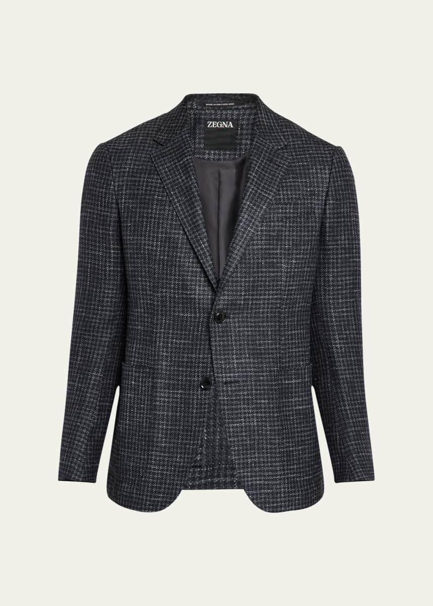 ZEGNA Men's Check Sport Coat