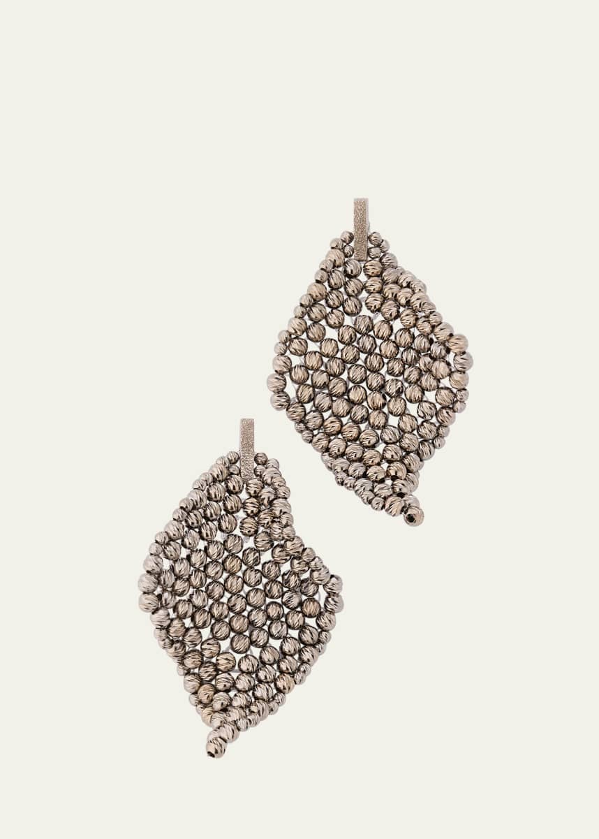 Brunello Cucinelli Diamante Monili Stud Earrings